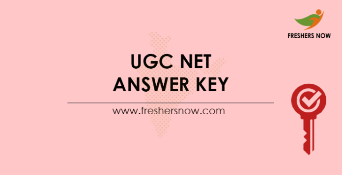 UGC NET Answer Key