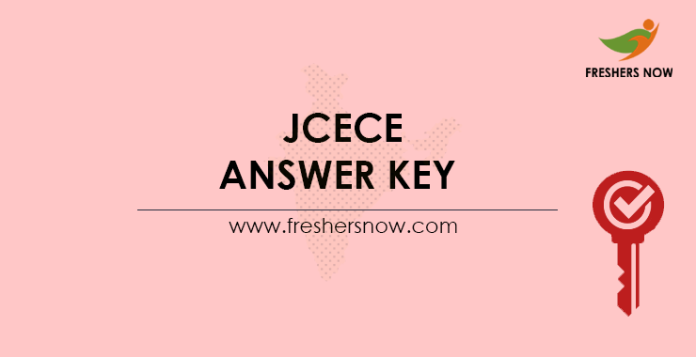 JCECE Answer Key