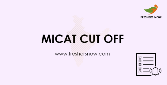 MICAT Cut Off