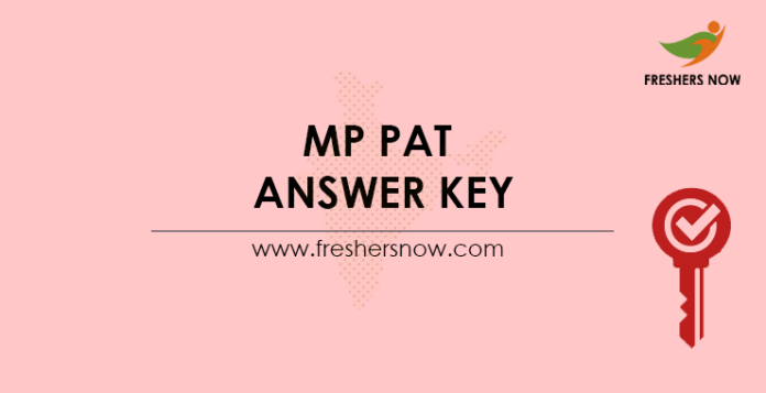 MP PAT Answer Key