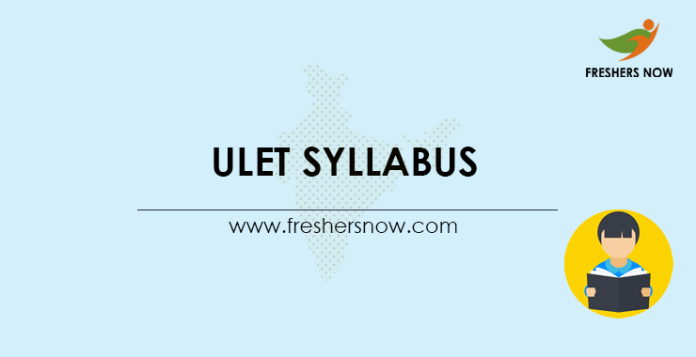 ULET Syllabus