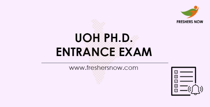 UoH-Ph.D.-Entrance-Exam