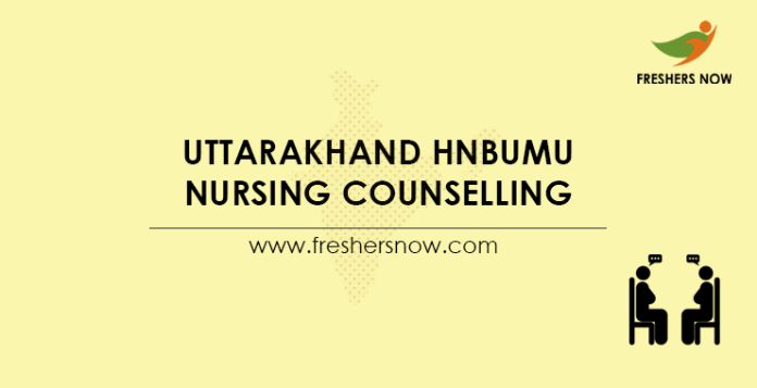 Uttarakhand-HNBUMU-Nursing-Counselling