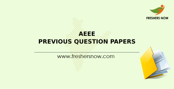 AEEE Previous Question Papers