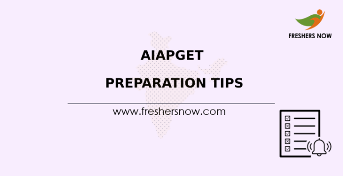 AIAPGET Preparation Tips