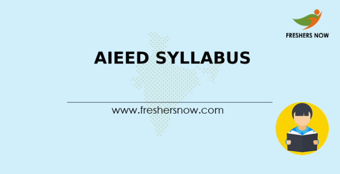 AIEED Syllabus