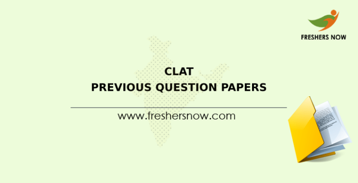 CLAT Previous Question Papers