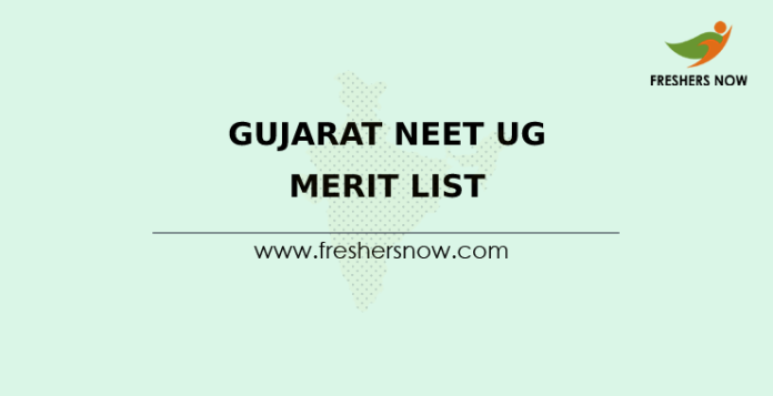 Gujarat NEET UG Merit List