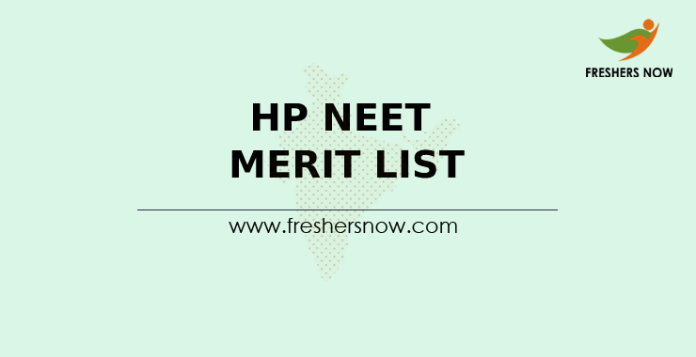 HP NEET Merit List