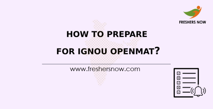 How To Prepare For IGNOU OPENMAT