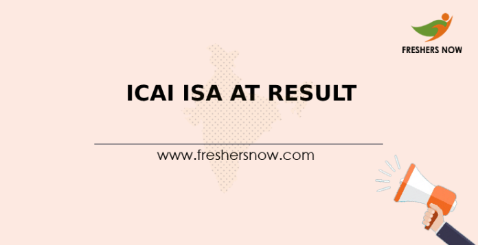 ICAI ISA AT Result