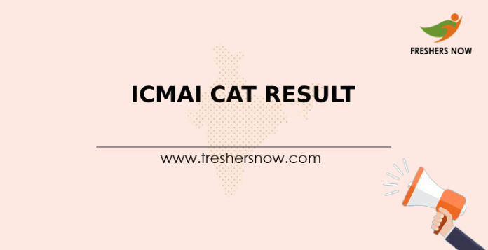 ICMAI CAT Result