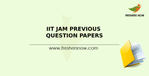 IIT JAM Previous Year Question Papers PDF Download