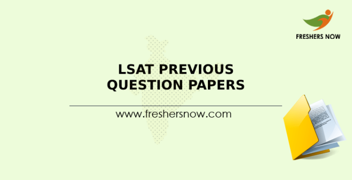 LSAT Previous Question Papers