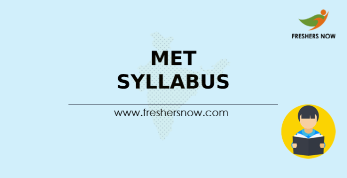 MET Syllabus