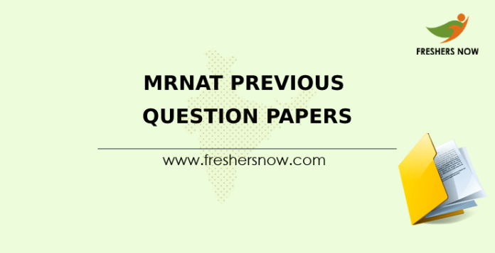 MRNAT Previous Question Papers