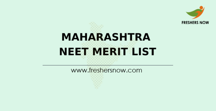 Maharashtra NEET Merit List