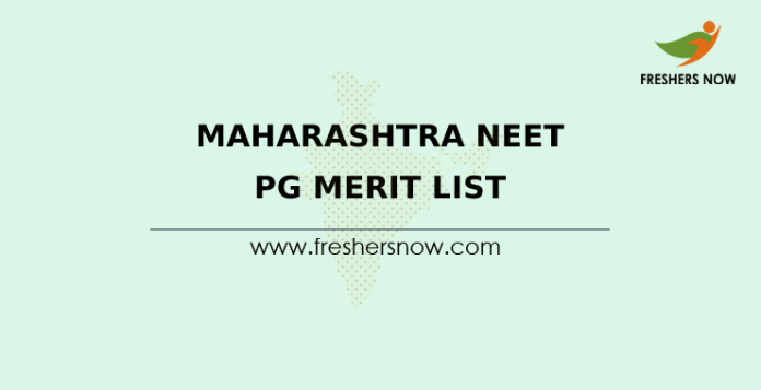 Maharashtra NEET PG Merit List