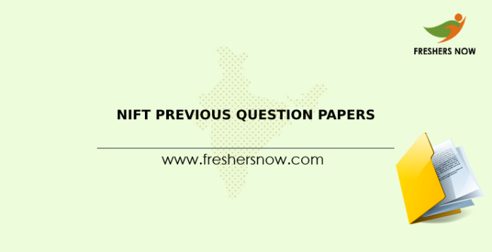 NIFT Previous Question Papers