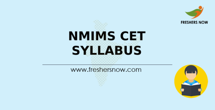 NMIMS CET Syllabus