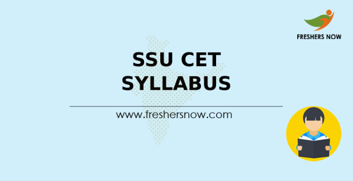 SSU CET Syllabus