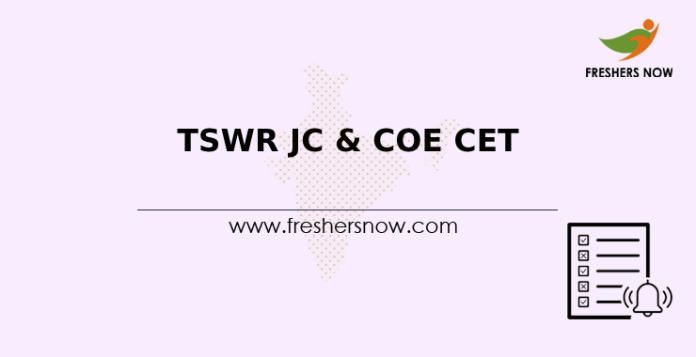 TSWR JC & COE CET