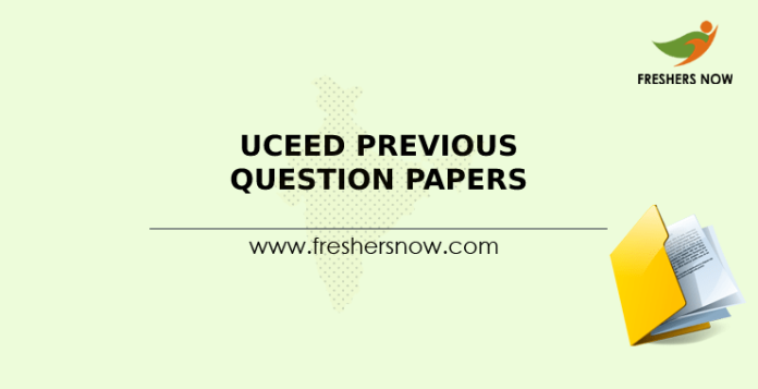 UCEED Previous Question Papers