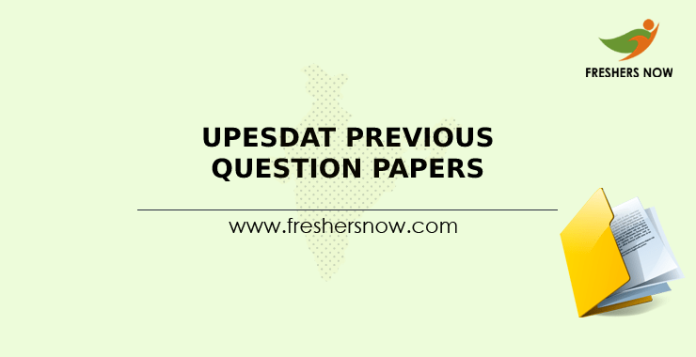 UPESDAT Previous Question Papers