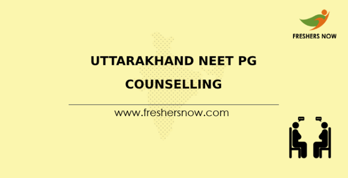 Uttarakhand NEET PG Counselling