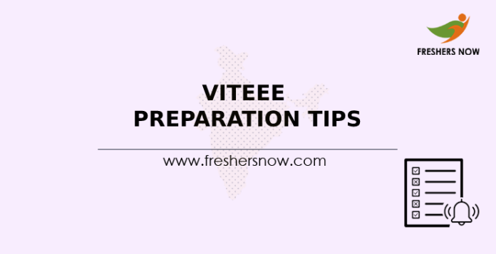 VITEEE Preparation Tips