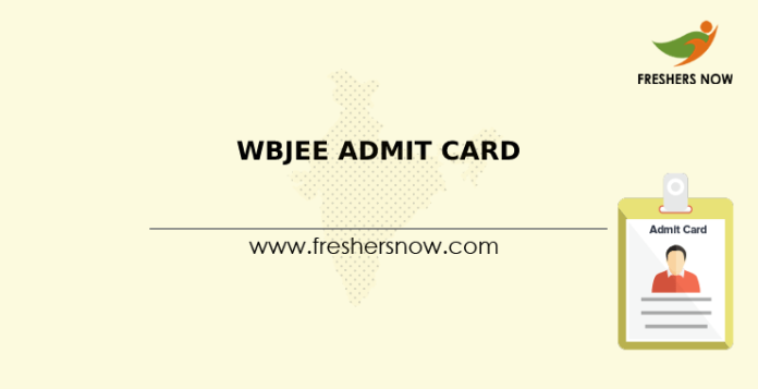 WBJEE Admit Card