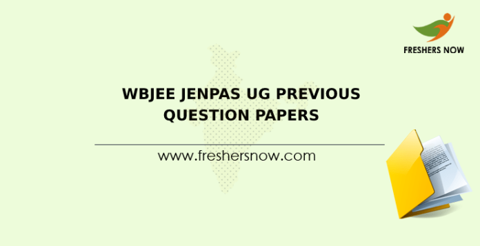 WBJEE JENPAS UG Previous Question Papers