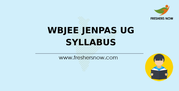 WBJEE JENPAS UG Syllabus