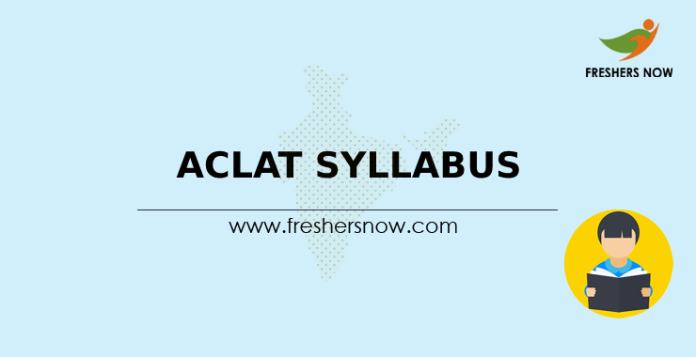 ACLAT Syllabus