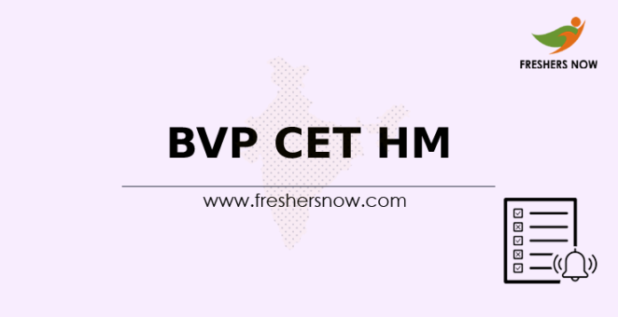 BVP CET HM