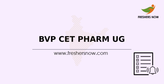 BVP CET PHARM UG