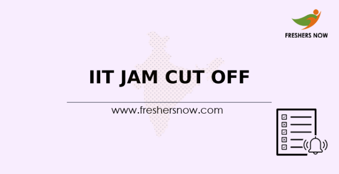 IIT JAM Cut Off