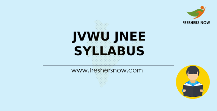 JVWU JNEE Syllabus