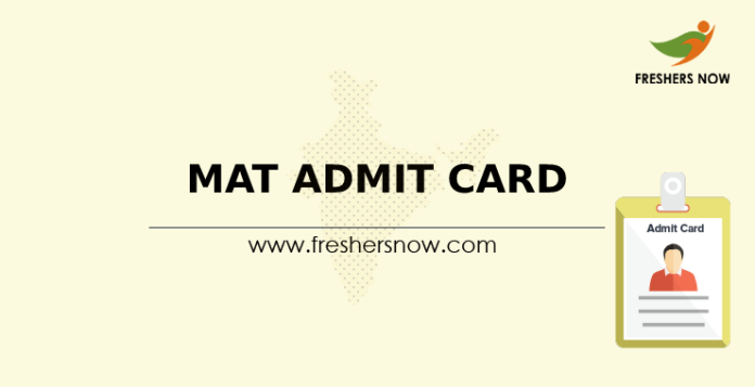 MAT Admit Card