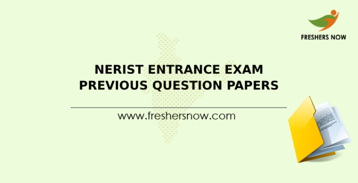 NERIST Entrance Exam Previous Question Papers