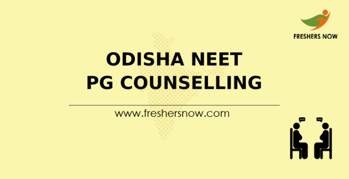 Odisha NEET PG Counselling