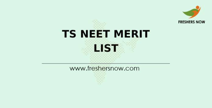 TS NEET Merit List