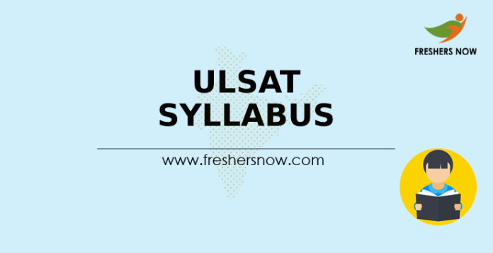 ULSAT Syllabus