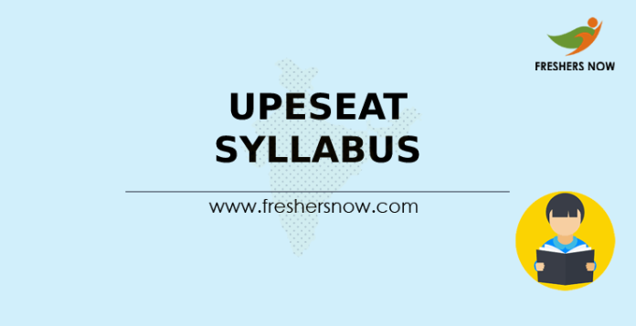 UPESEAT Syllabus