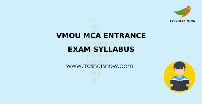 VMOU MCA Entrance Exam Syllabus