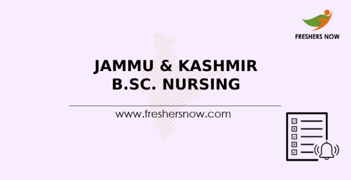 Jammu & Kashmir B.Sc. Nursing