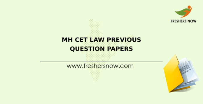 MH CET Law Previous Question Papers