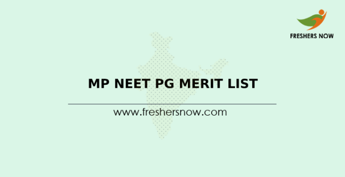 MP NEET PG Merit List