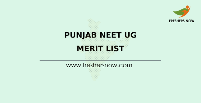 Punjab NEET UG Merit List