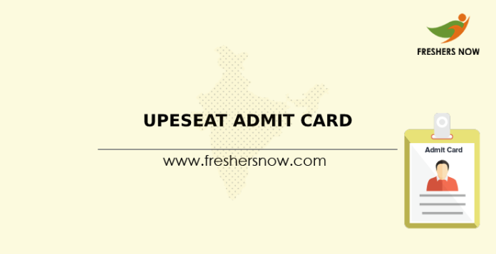 UPESEAT Admit Card 2022